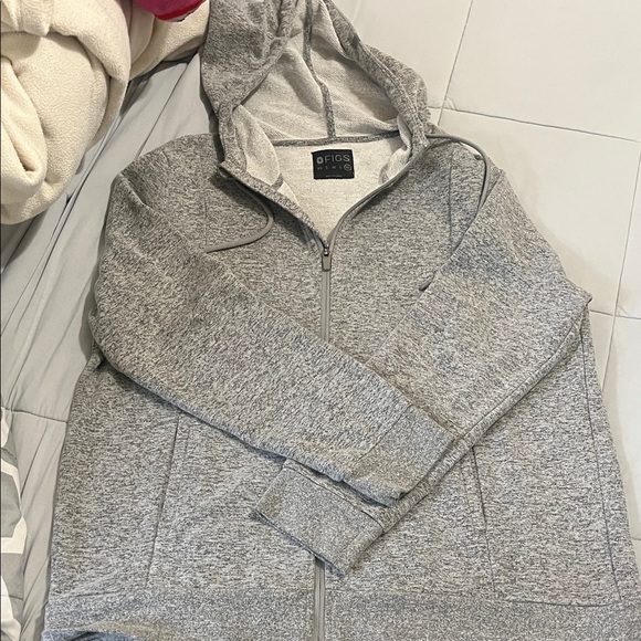 Figs Other - Figs Men's XL-Heather Gray Zip-Up Sweater